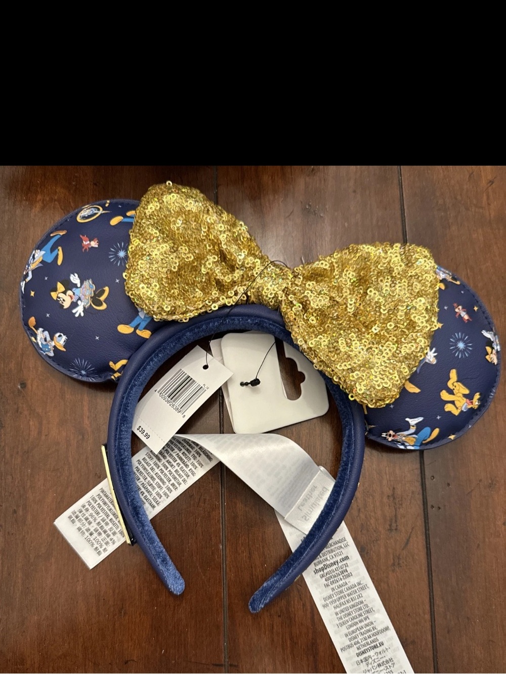 Loungefly x Disney Walt Disney World 50th Anniversary Backpack and Minnie Ears - Picture 4 of 7